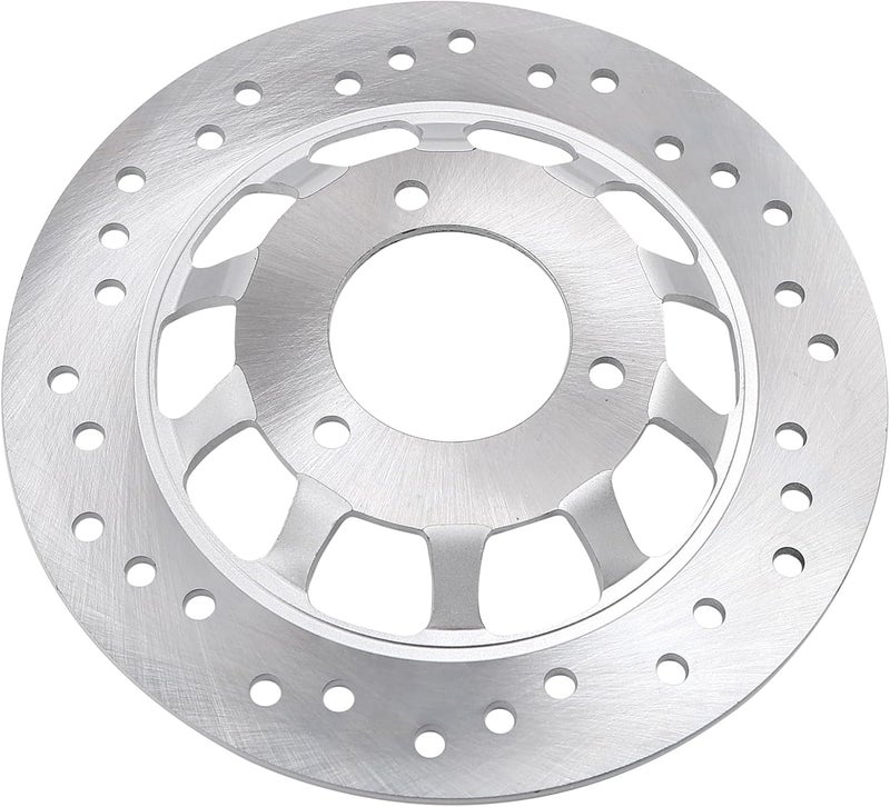 Minho 220mm Front Brake Disc Rotor with 3 Bolt Pattern in Aluminum Alloy Fit for Chinese 4-stroke GY6 150cc Scooter Mopeds Jonway, Right Side - Image 1
